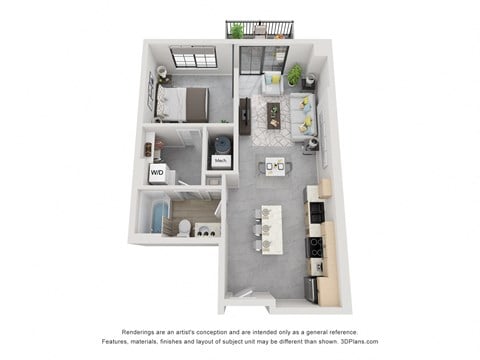 155 E 4th Place Studio-2 Beds Apartment, Loft for Rent - Photo Gallery 30